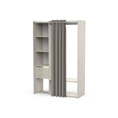 Extendable Storage Organizer – Topanga Oak