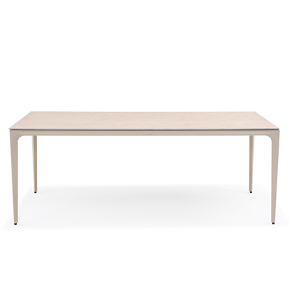Dining Table Beige 200x90x74cm