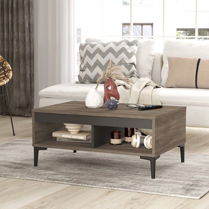 Coffee Table Wood Anthracite