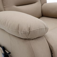 Power Lift Recliner Chair 92X90x105cm - Beige