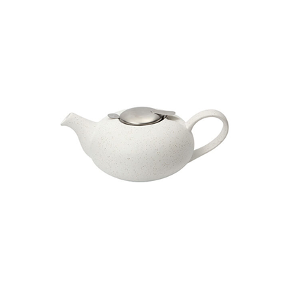 London Pottery Pebble Filter 2 Cup Teapot White