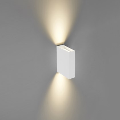 Plastic wall Light-Up and Down White