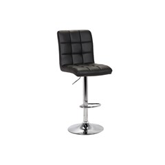 Black Barstool  W41xD46xH93-114cm Black