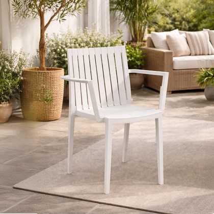 Elite Armchair White