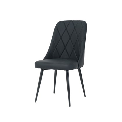 Dining Chair Black PU