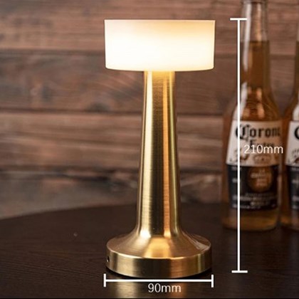 Portable Table Lamp Iron & Acrylic