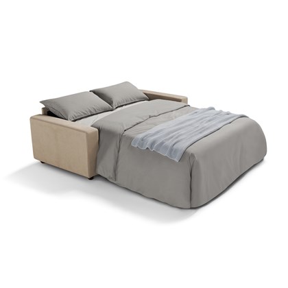 Sofa Bed 3 Seater - Tan Grey