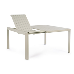 Extendable Dining Table - Aluminium Frame