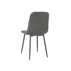 Dining Chair Microfiber Black Pk970-11