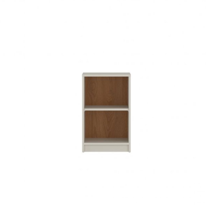 Bookcase – Cashmere & Caramel Oak 40x64