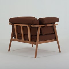 Teak Armchair With Cushions