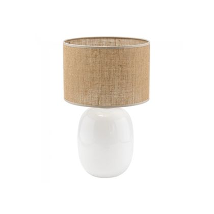Table Lamp White Juta