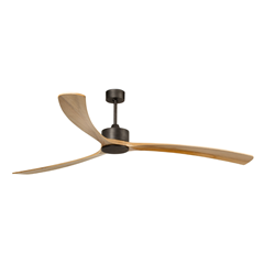 Ceiling Fan  XXL  – Brown & Pine
