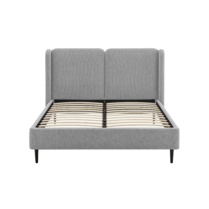 Upholstery Bed 160x200cm - Grey