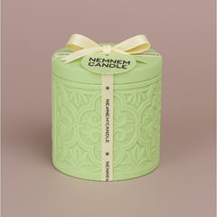 Maltese Tile Large Cylinder Jar Candle