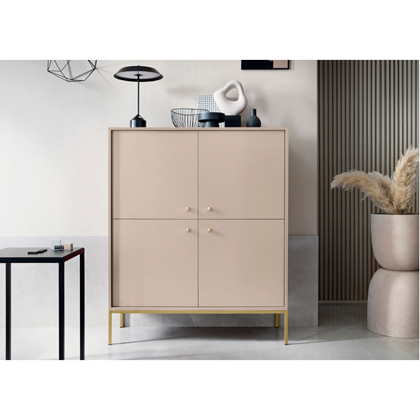 Sideboard 4 Doors – Beige