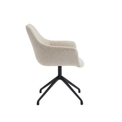 Fabric Swivel Armchair