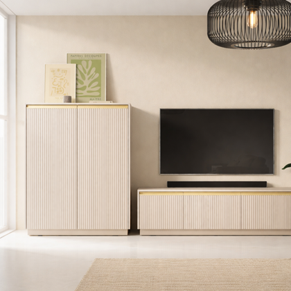 Beige Sideboard