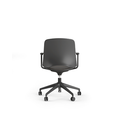 Black PP Seat and Back Chair