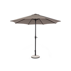 Taupe Outdoor Parasol 3M