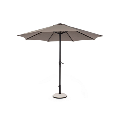 Taupe Outdoor Parasol 3M