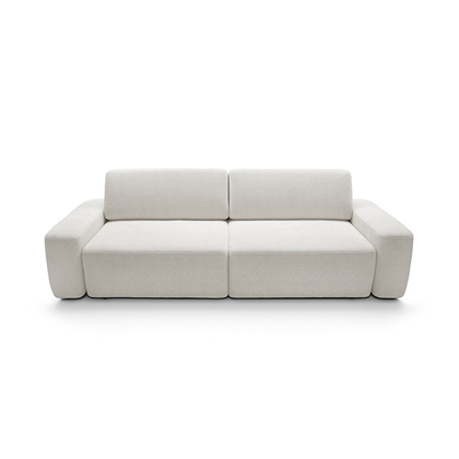 3-Seater Sofa Bed – White