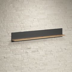 Wall Shelf Esteban - Anthracite & Oak