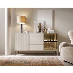 Sideboard 2 Doors & 3 Drawers - Cashmere