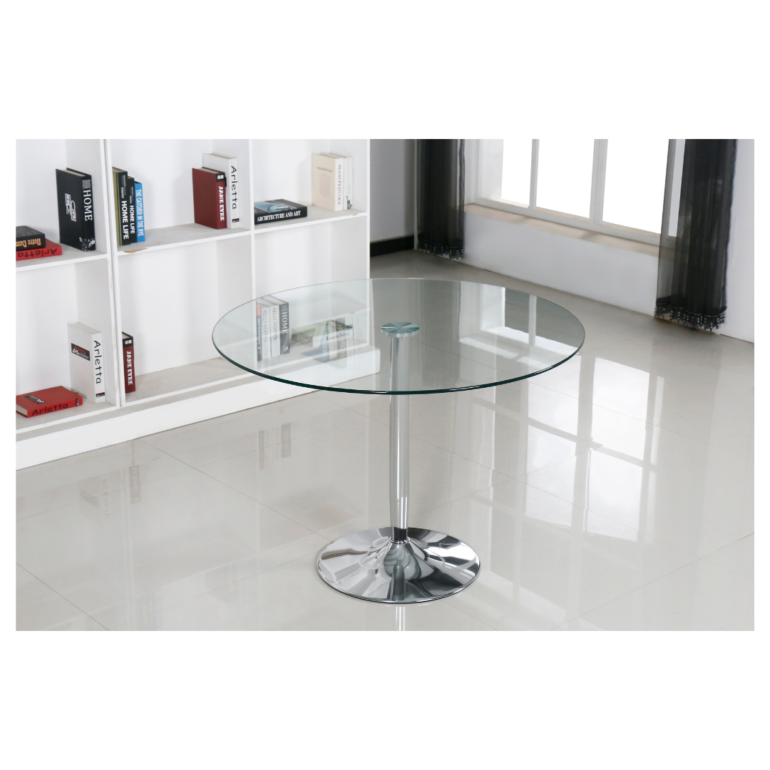 Round Dining Table Transparent