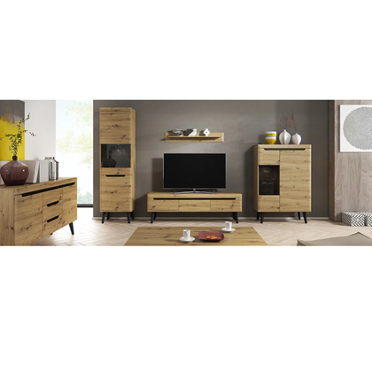 TV Unit 2 Drawers – Artisan Oak