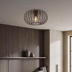 Ceiling Fixture E27 – Brown