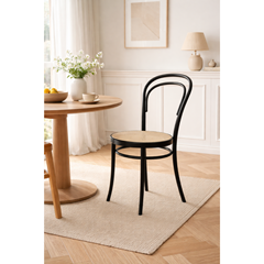wooden chair - Black