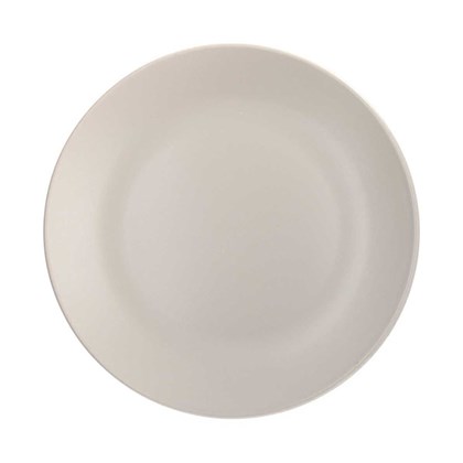 Dinner Plate 26 Cm Tortora Gray Porcelain Stoneware