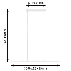 Lento Led Pendant Luminaire 42W 230V