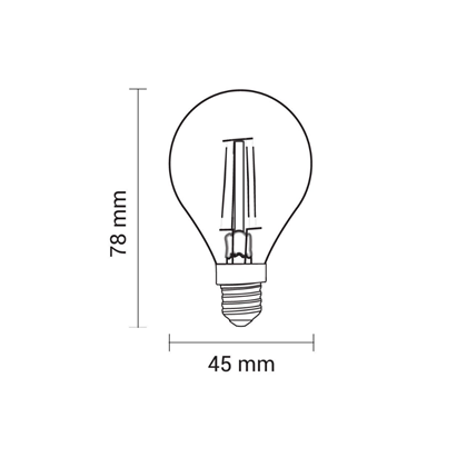 E14 Bulb 4W 2700K