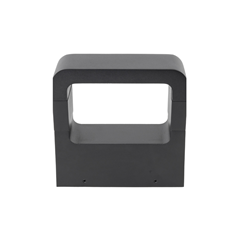 LED Wall Light – Graphite & Transparent