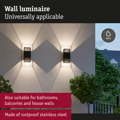 LED Wall Light – Black