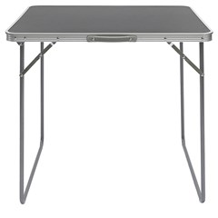 Folding Camping Table 80x60 cm - Black