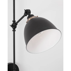 Wall Lamp Black Metal E2740W