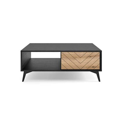 Coffee Table - Oak & Black