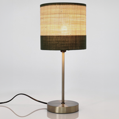 Table Lamp - Green & Gold