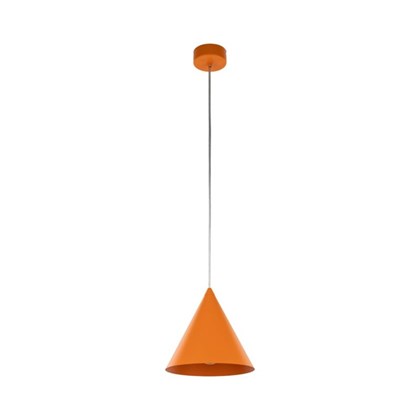 Cone Orange  Hanging  Lamp