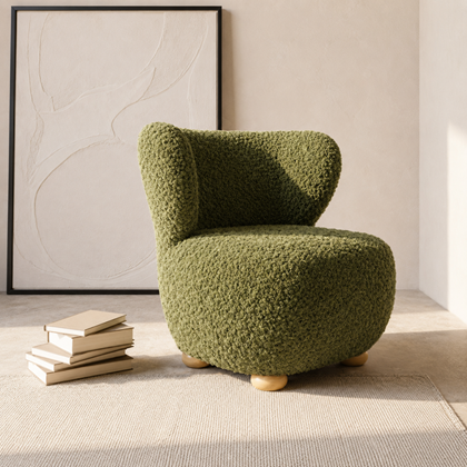 Armchair- Olive Green