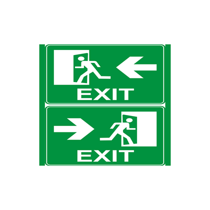 Emergency Exit Sign E1