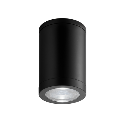 Black Ceiling Lamp GU10 E27 IP54 7W 3000K