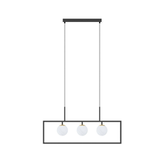 Pyro Hanging Lamp Black