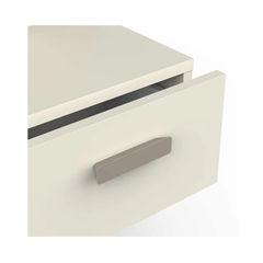 Children's Bedside Table – Beige & Grey
