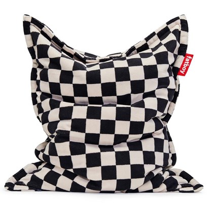 Slim Teddy Chess Graphic Bean Bag