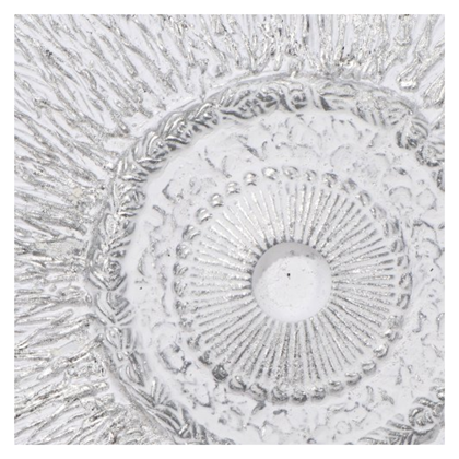 Silver Circle Acryl Painting 100X100