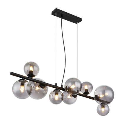Suspension Galileo Smoked Glasses